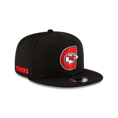 Red Kansas City Chiefs Hat - New Era NFL Logo Mix 9FIFTY Snapback Caps USA7236048